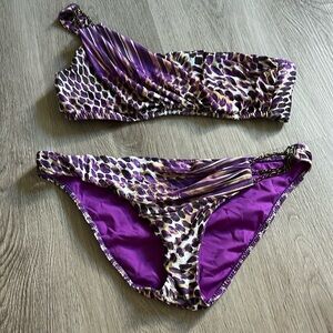 Sexy animal print bikini, Small